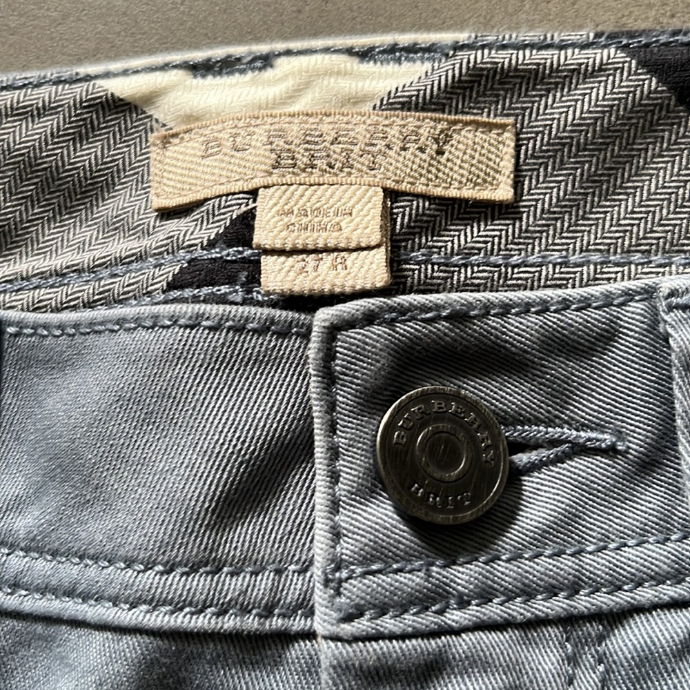 Burberry Brit Cropped Pant, Size 27 - Picture 5 of 5